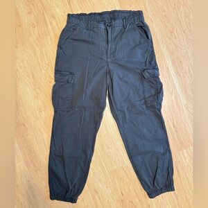 American Eagle Dark Grey Cargo Joggers